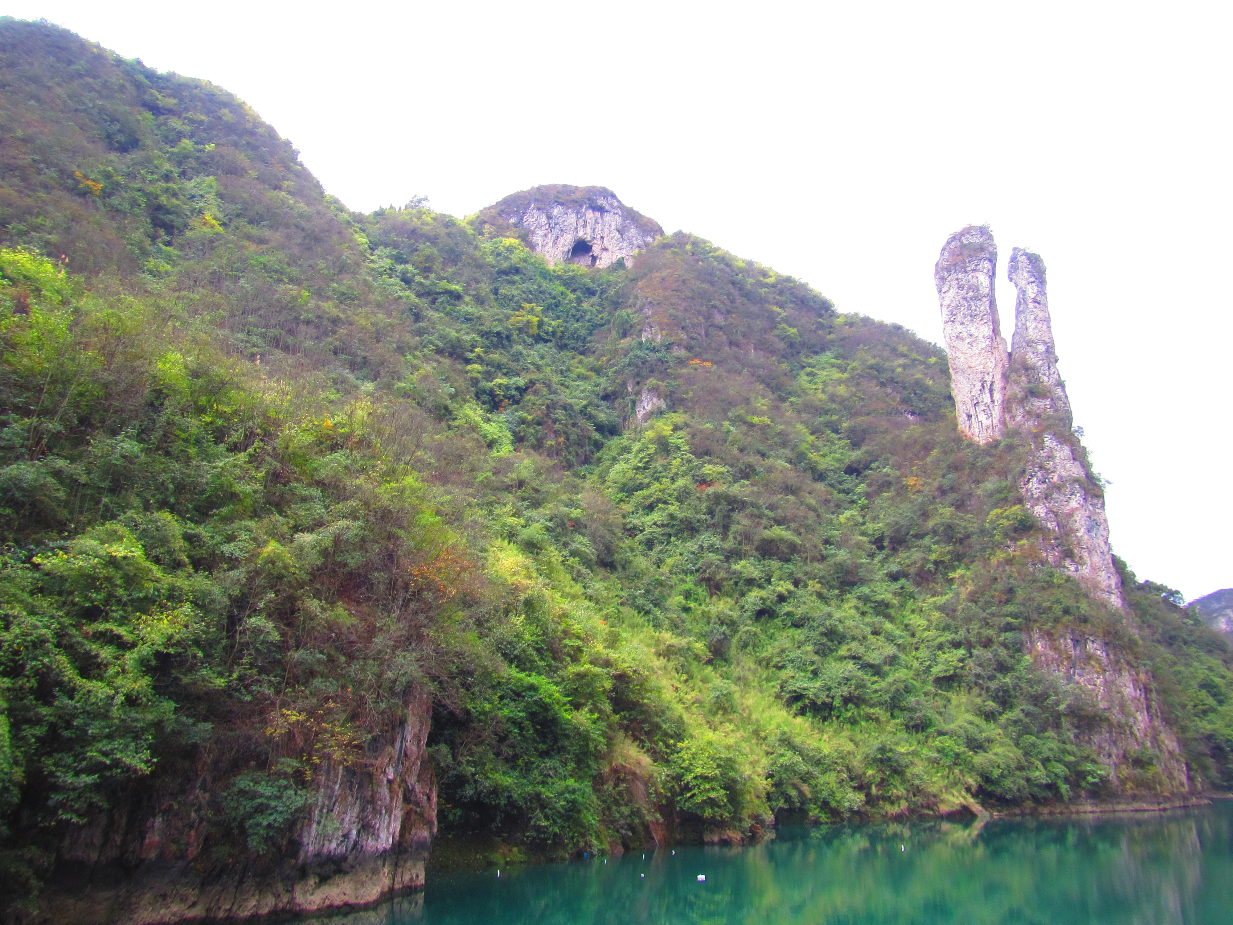 The most famous rock formation near Zhenyuan.  