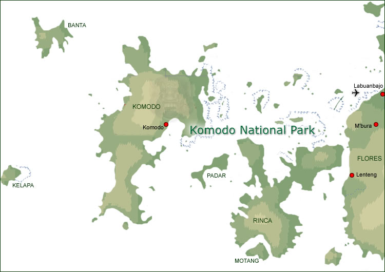 map-komodo-national-park